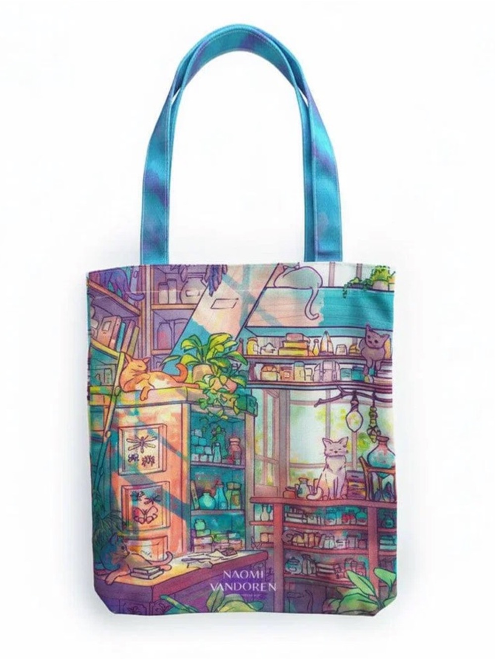 Naomi VanDoren Cat Shop Apothecary Tote Bag